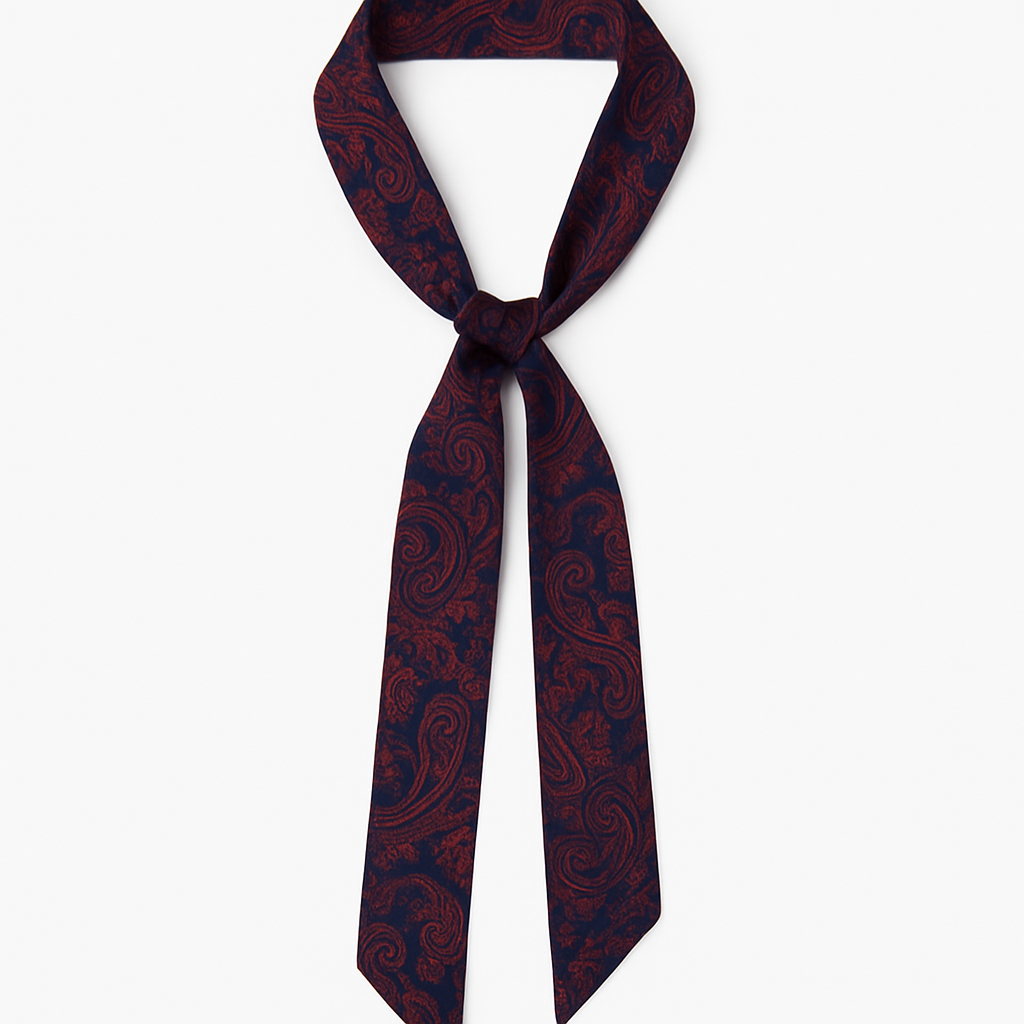 Paisley Silk Sash - Tyvior Belts