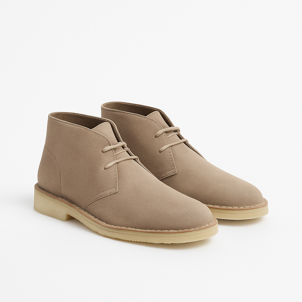 Suede Desert Boots - Tyvior Shoes